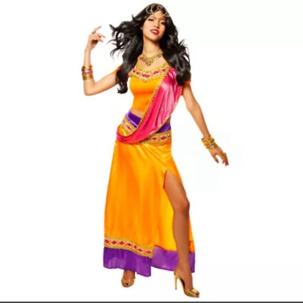 Womens Exotic Goddess Halloween Costume Size Large New